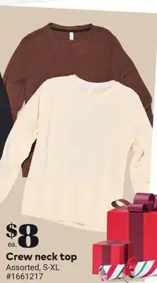 Giant Tiger Crew neck top offer