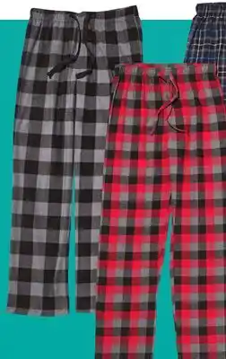 Giant Tiger Men's flannel PJ pants offer