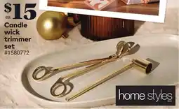 Giant Tiger Candle wick trimmer set offer