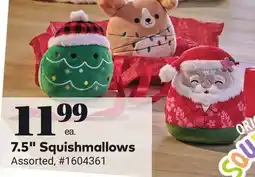 Giant Tiger 7.5 Squishmallows offer