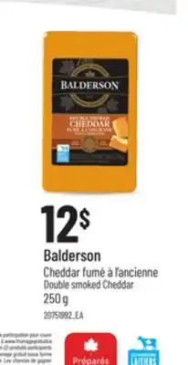 Provigo BALDERSON DOUBLE SMOKED CHEDDAR, 250 G offer