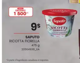 Provigo SAPUTO RICOTTA FIORELLA, 475 G offer