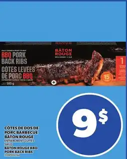 Provigo BÂTON ROUGE BBQ PORK BACK RIBS, 585 G offer