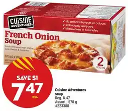 Giant Tiger Cuisine Adventures soup offer