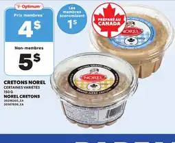 Provigo NOREL CRETONS, 150 G offer