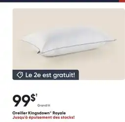 Dormez Vous Oreiller Kingsdown Royale offer