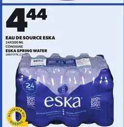 Provigo ESKA SPRING WATER, 24X500 ML offer