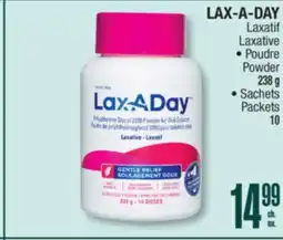 Jean Coutu LAX-A-DAY Laxative offer