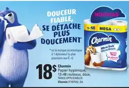 Provigo CHARMIN PAPIER HYGIÉNIQUE, 12=48 ROULEAUX, DOUX offer