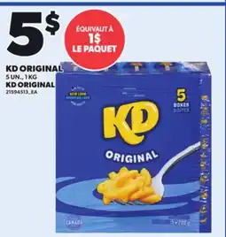 Provigo KD ORIGINAL, 5 UN., 1 KG offer