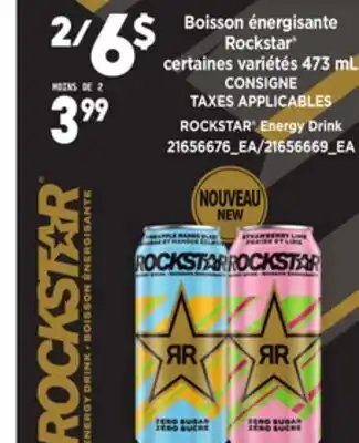 Provigo ROCKSTAR ENERGY DRINK, 473 ML offer