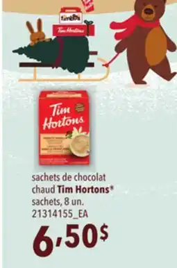 Provigo SACHETS DE CHOCOLAT CHAUD TIM HORTONS offer