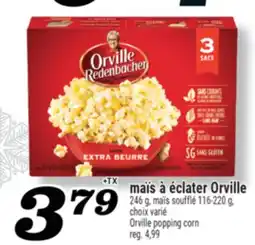 Marché Richelieu MAÏS À ÉCLATER ORVILLE | ORVILLE POPPING CORN offer