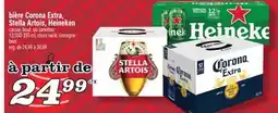 Marché Richelieu BIÈRE CORONA EXTRA, STELLA ARTOIS, HEINEKEN | BEER offer