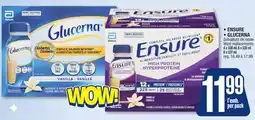 Jean Coutu ENSURE, GLUCERNA Meal replacements offer