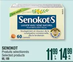 Jean Coutu SENOKOT Selected products offer