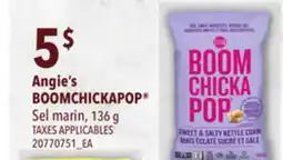 Provigo ANGIE'S BOOMCHICKAPOP SEL MARIN, 136 G offer