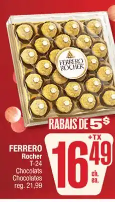 Jean Coutu FERRERO Rocher T-24 Chocolates offer