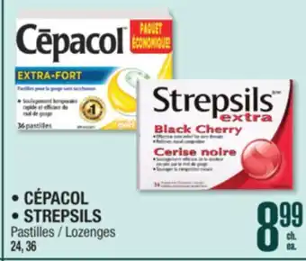 Jean Coutu CÉPACOL, STREPSILS Lozenges offer