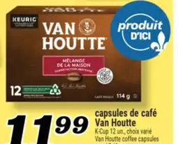Marché Richelieu CAPSULES DE CAFÉ VAN HOUTTE | VAN HOUTTE COFFEE CAPSULES offer