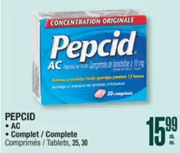 Jean Coutu PEPCID AC, Complete Tablets offer