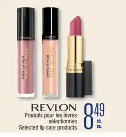 Jean Coutu REVLON Selected lip care products offer