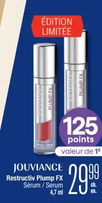 Jean Coutu JOUVIANCE Restructiv Plump FX Serum offer