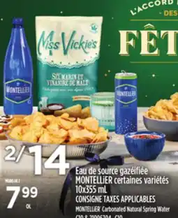 Provigo CARBONATED NATURAL SPRING WATER offer