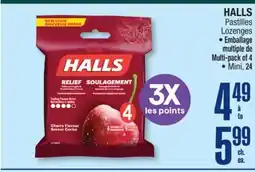 Jean Coutu HALLS Lozenges offer
