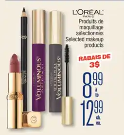Jean Coutu L'ORÉAL PARIS Selected makeup products offer