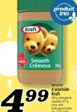 Marché Richelieu BEURRE D'ARACHIDE KRAFT | KRAFT PEANUT BUTTER offer