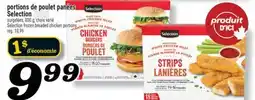 Marché Richelieu PORTIONS DE POULET PANÉES SELECTION | SELECTION FROZEN BREADED CHICKEN PORTIONS offer