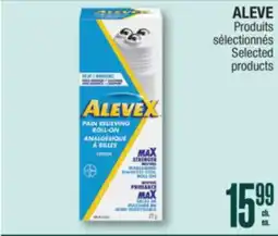 Jean Coutu ALEVE Selected products offer
