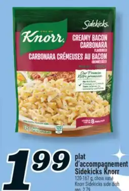 Marché Richelieu PLAT D'ACCOMPAGNEMENT SIDEKICKS KNORR | KNORR SIDEKICKS SIDE DISH offer