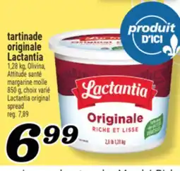 Marché Richelieu TARTINADE ORIGINALE LACTANTIA | LACTANTIA ORIGINAL SPREAD offer
