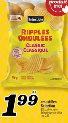 Marché Richelieu CROUSTILLES SELECTION | SELECTION POTATO CHIPS offer