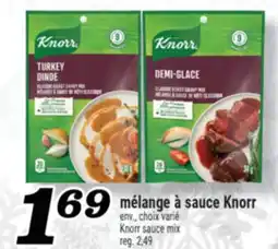 Marché Richelieu MÉLANGE À SAUCE KNORR | KNORR SAUCE MIX offer
