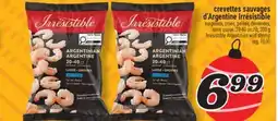Marché Richelieu CREVETTES SAUVAGES D'ARGENTINE IRRÉSISTIBLE | IRRÉSISTIBLE ARGENTINIAN WILD SHRIMP offer