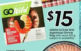 Safeway Wild Argentinian Shrimp Ring offer