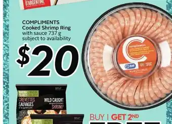 Safeway Cooked Shrimp Ring offer