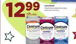 Proxim CENTRUM Selected vitamins offer