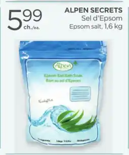 Proxim ALPEN SECRETS Epsom salt offer