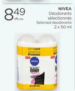 Proxim NIVEA Selected deodorants offer