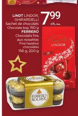 Proxim LINDT LINDOR Chocolate bag offer