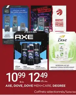 Proxim AXE, DOVE, DOVE MEN+CARE, DEGREE offer