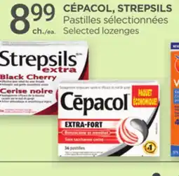 Proxim CÉPACOL, STREPSILS Selected lozenges offer