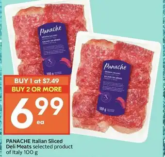 Safeway Panache Italian Sliced Dali Meats offer