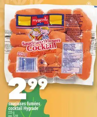 Marche Ami Saucisses fumées cocktail Hygrade offer