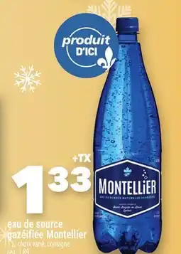 Marche Ami Eau de source gazéifiée Montellier offer