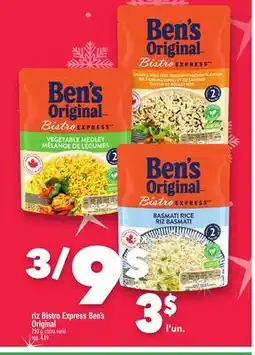 Marche Ami Riz Bistro Express Ben's Original offer